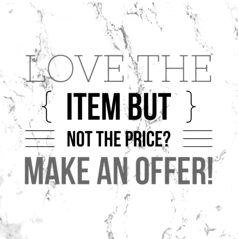 Accepting reasonable offers on every item!